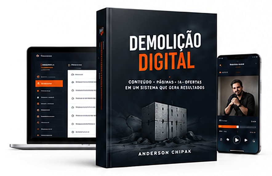 Demolição Digital — curso em notebook, livro e celular