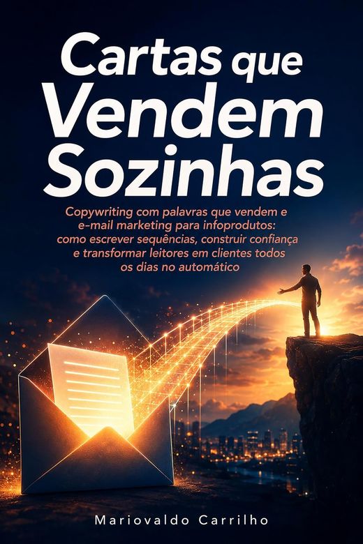 Capa do livro Cartas que Vendem Sozinhas, de Mariovaldo Carrilho — sobre e-mail marketing e copywriting