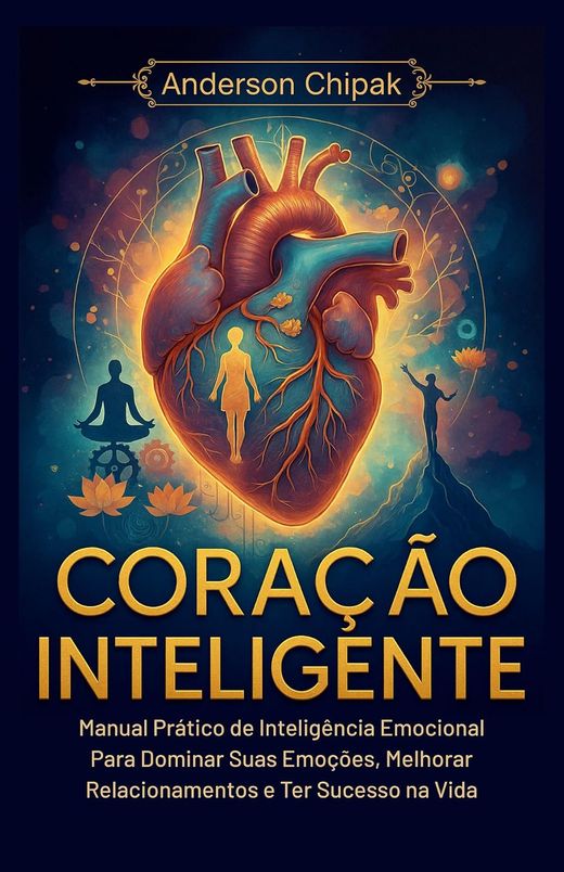 Capa do livro Coração Inteligente, de Anderson Chipak — sobre inteligência emocional na prática