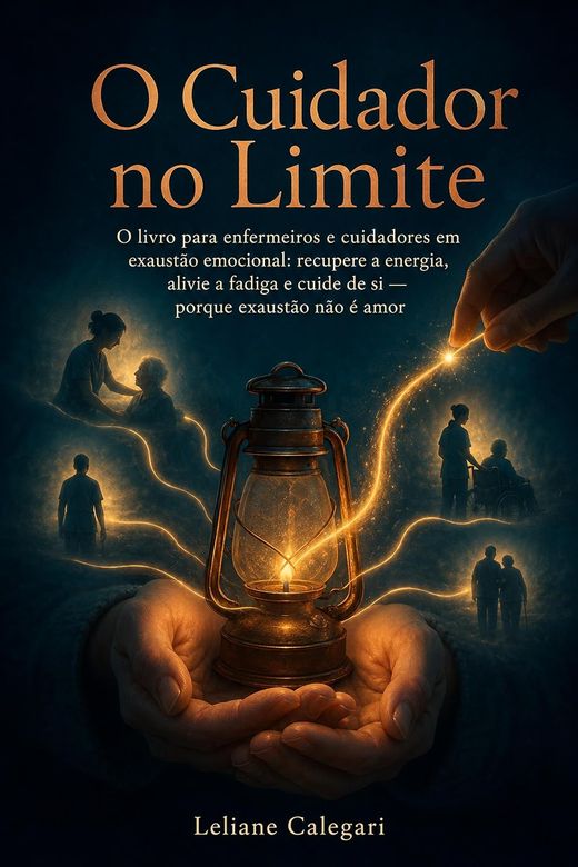 Capa do livro O Cuidador no Limite, de Leliane Calegari — sobre a fadiga de quem cuida