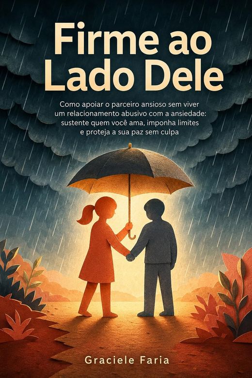 Capa do livro Firme ao Lado Dele, de Graciele Faria — sobre apoiar um parceiro ansioso sem se anular