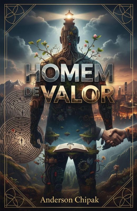 Capa do livro Homem de Valor, de Anderson Chipak — sobre desenvolvimento pessoal masculino