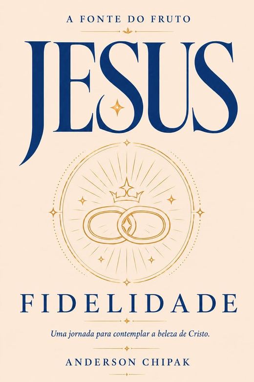 Capa do livro JESUS: A Fonte da Fidelidade, de Anderson Chipak — sobre confiar depois de promessas quebradas