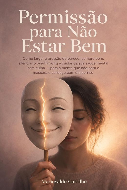 Capa do livro Permissão para Não Estar Bem, de Mariovaldo Carrilho — sobre saúde mental